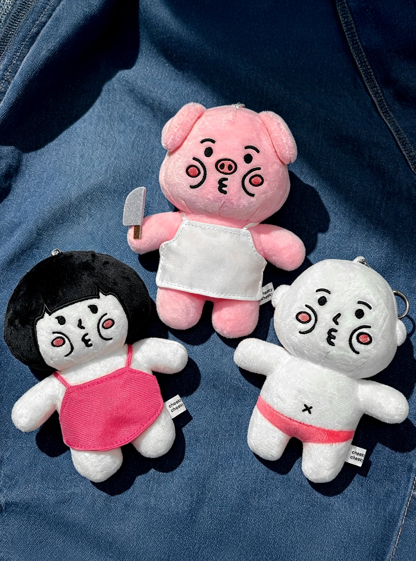CHEEKY BABIES 厚面寶寶 毛絨娃娃掛飾