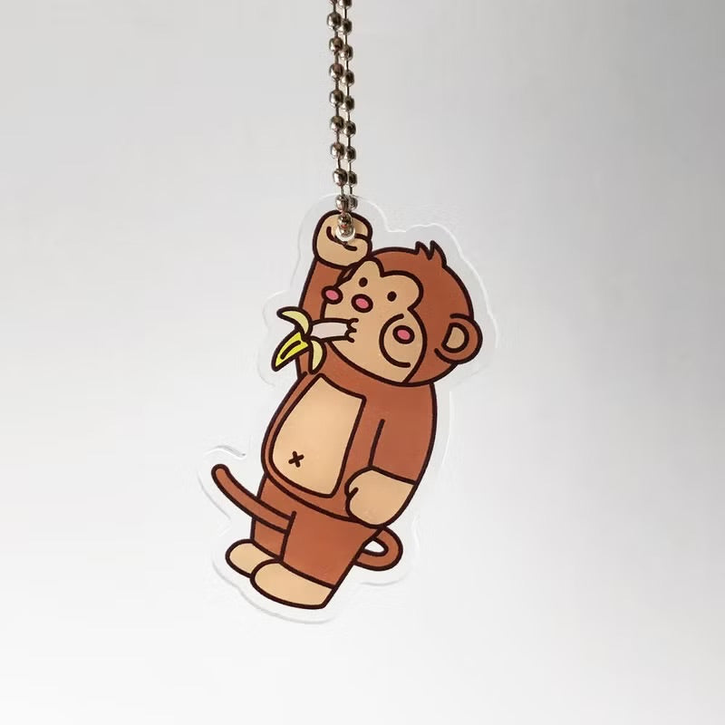 快抓緊! 厚面猴壓克力/ 匙扣