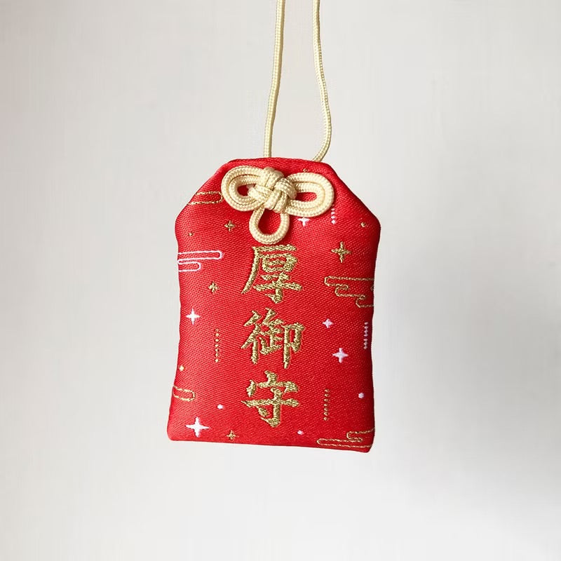 厚達摩/ 厚面招財貓御守