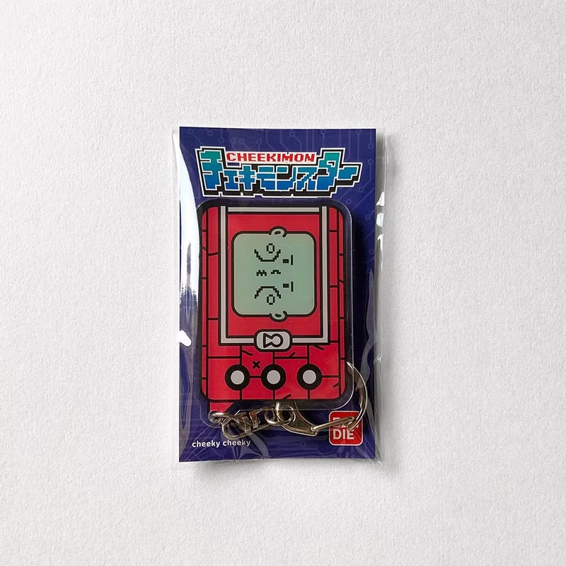 cheekimon 惡搞厚碼暴龍機壓克力/ 匙扣