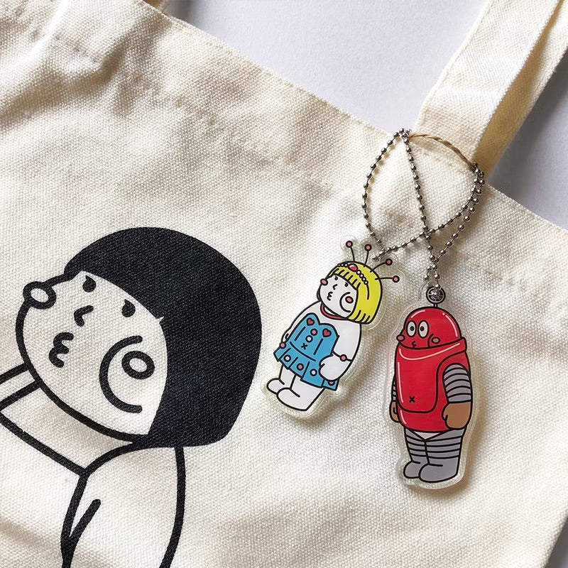 厚露寶 & 厚賓女壓克力/ 匙扣套裝