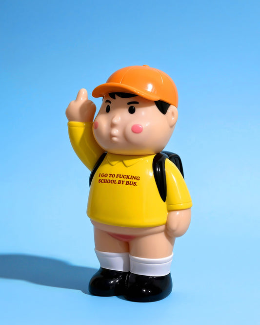 CHEEKY TOY - 厚面小子 Cheeky School Boy 搪膠玩具