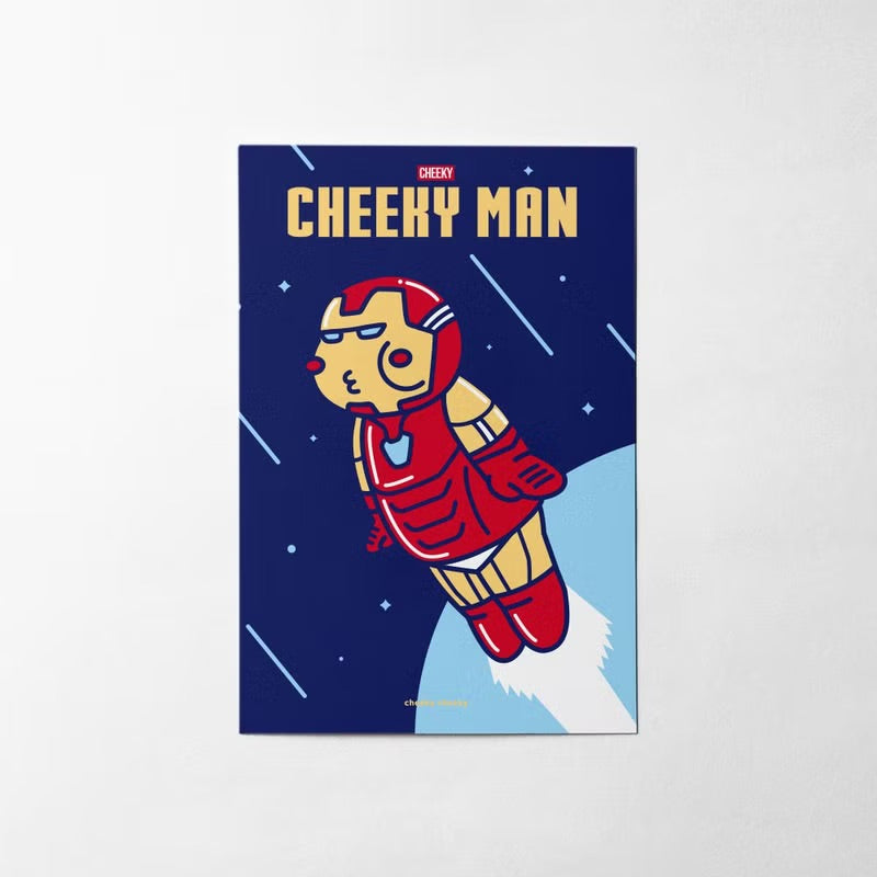 厚鐵奇俠CHEEY MAN明信片