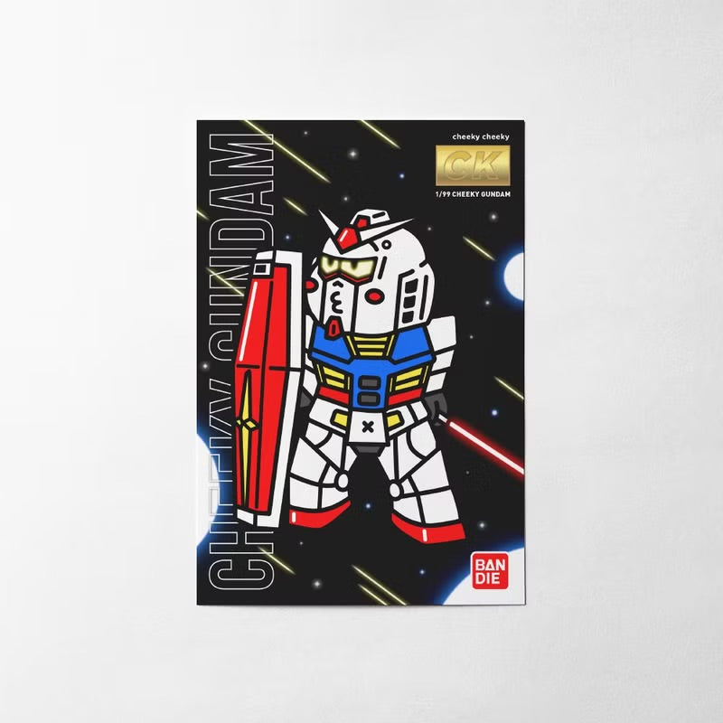 CHEEKY GUNDAM高達明信片