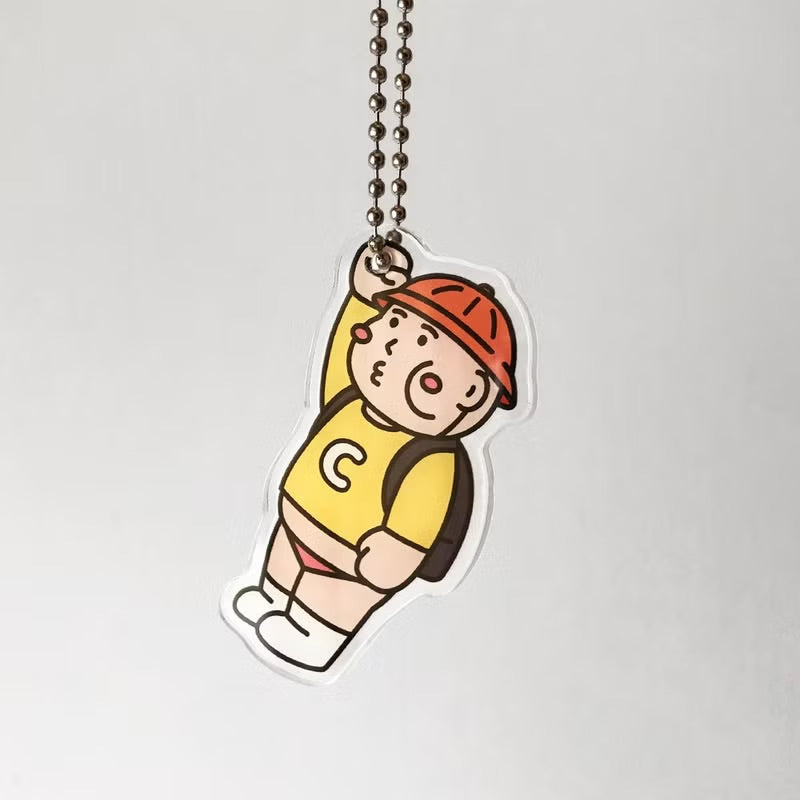 快抓緊! 小學生厚面子壓克力/ 匙扣