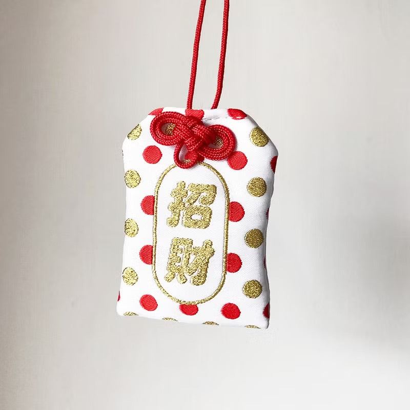 厚達摩/ 厚面招財貓御守