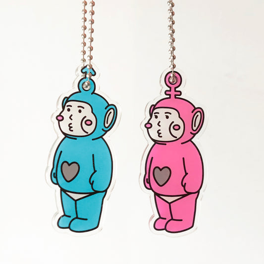 Telecheekies 厚面寶寶 壓克力鑰匙圈 匙扣