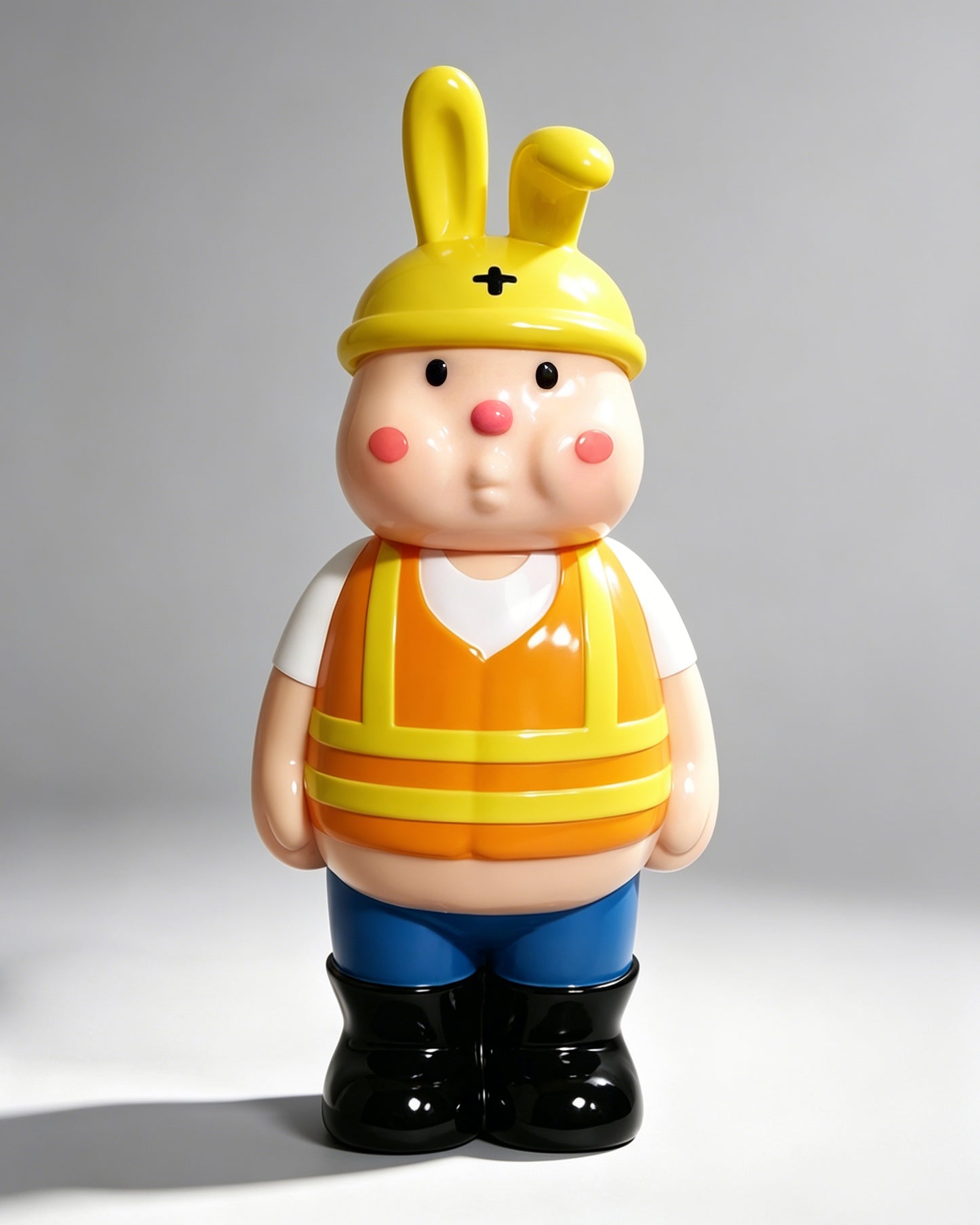 CHEEKY TOY - 厚面安全兔 Cheeky Bunny (人形配色)