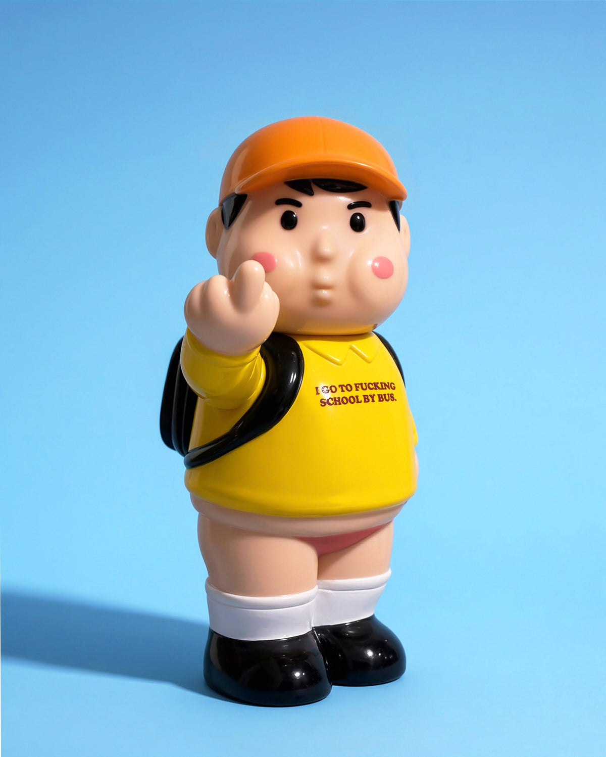 CHEEKY TOY - 厚面小子 Cheeky School Boy 搪膠玩具