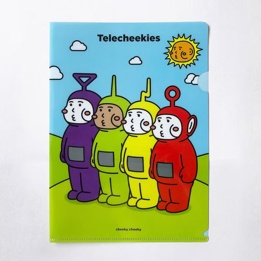 Telecheekies 厚面線寶寶 A4文件夾