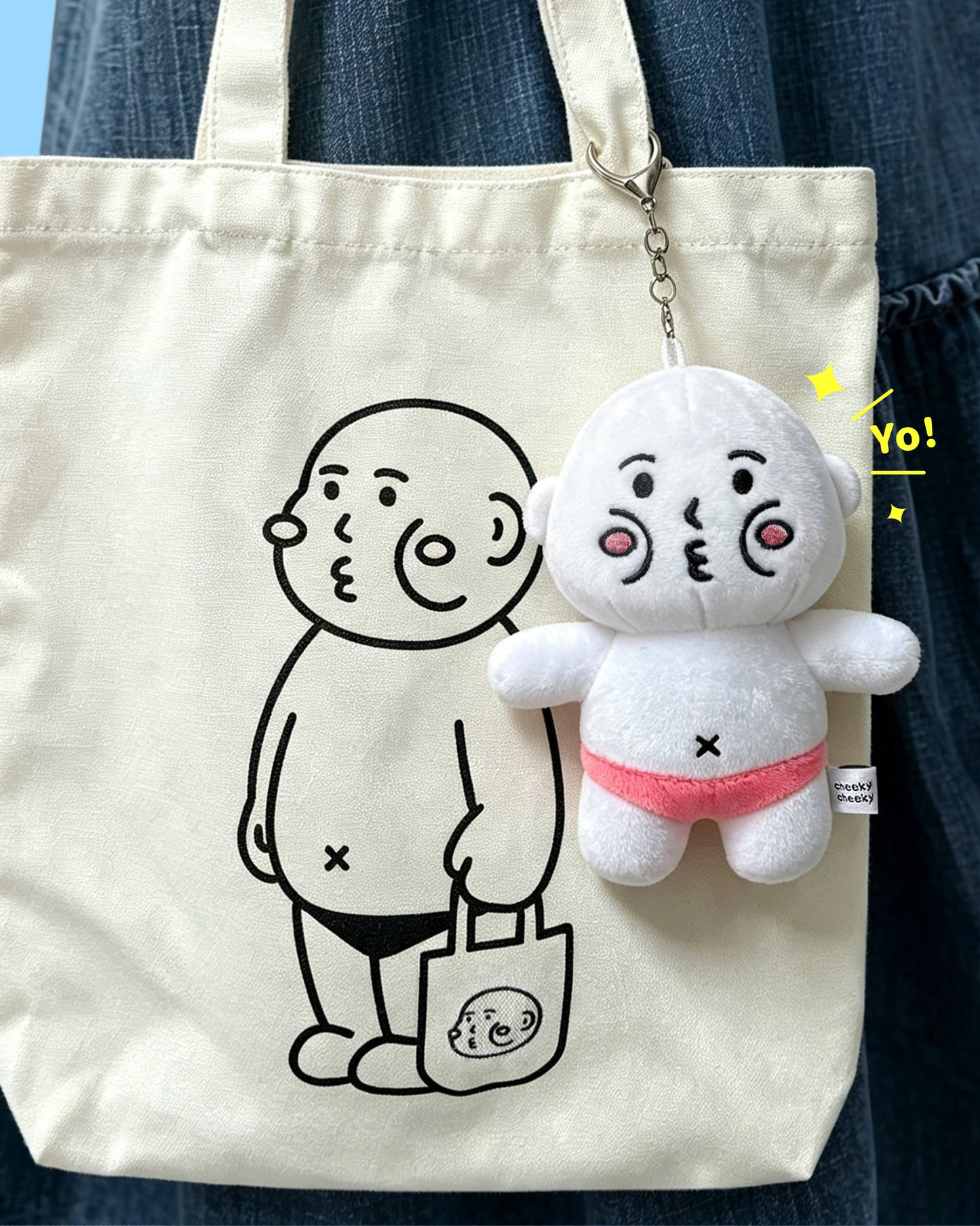 CHEEKY BABIES 厚面寶寶 毛絨娃娃掛飾