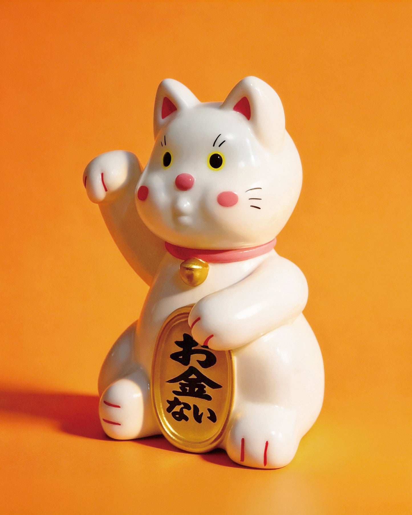 CHEEKY TOY - 厚面招財貓 搪膠玩具