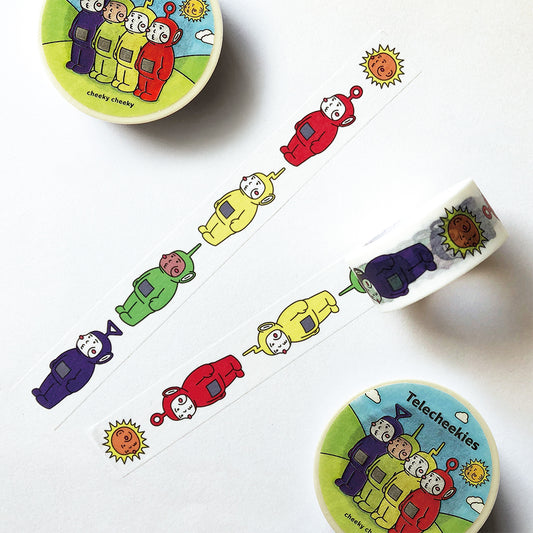 Telecheekies 厚面寶寶 和紙膠帶 MT貼紙