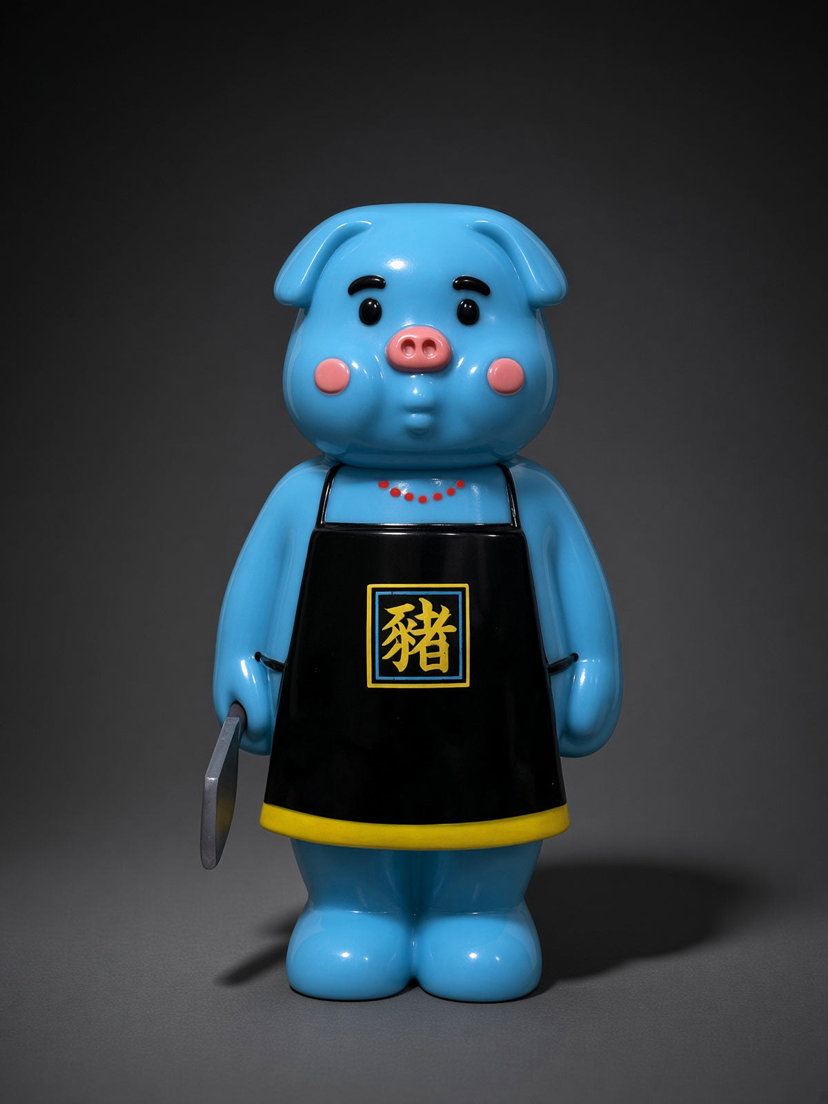 CHEEKY TOY - 夜光版 殭屍厚面豬2.0 搪膠玩具